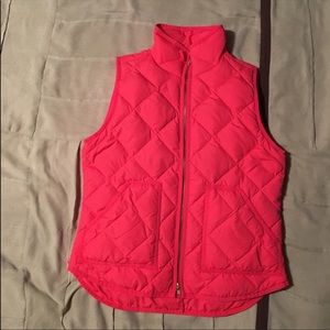J crew puffer vest